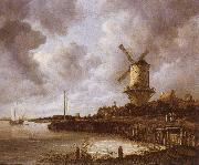 Jacob van Ruisdael The mill by District by Duurstede USA oil painting artist